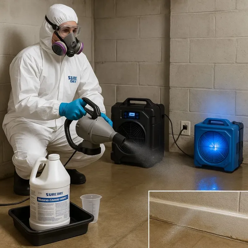 Sanitization and Odor Removal process in Pasquotank County, NC