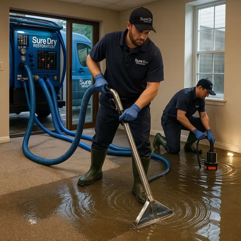 Water Extraction and Removal process in Pasquotank County, NC